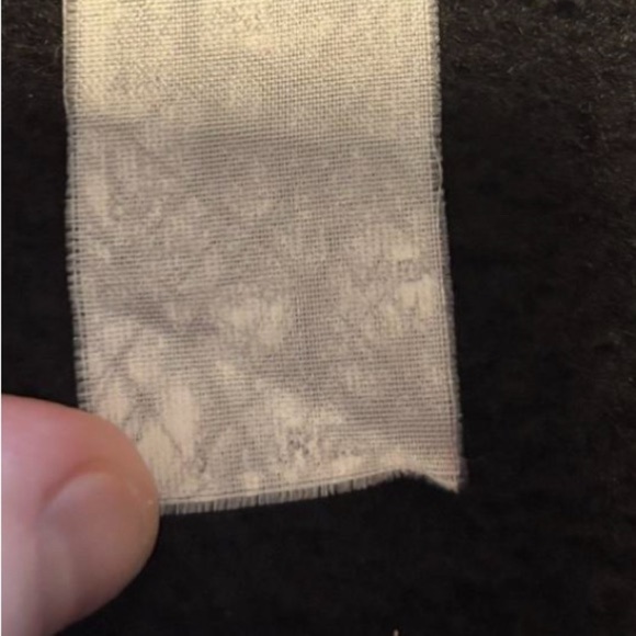 VTG USA Olympics Crewneck Sweatshirt Men's Large Black w Black Embroidered Logo - Picture 5 of 5